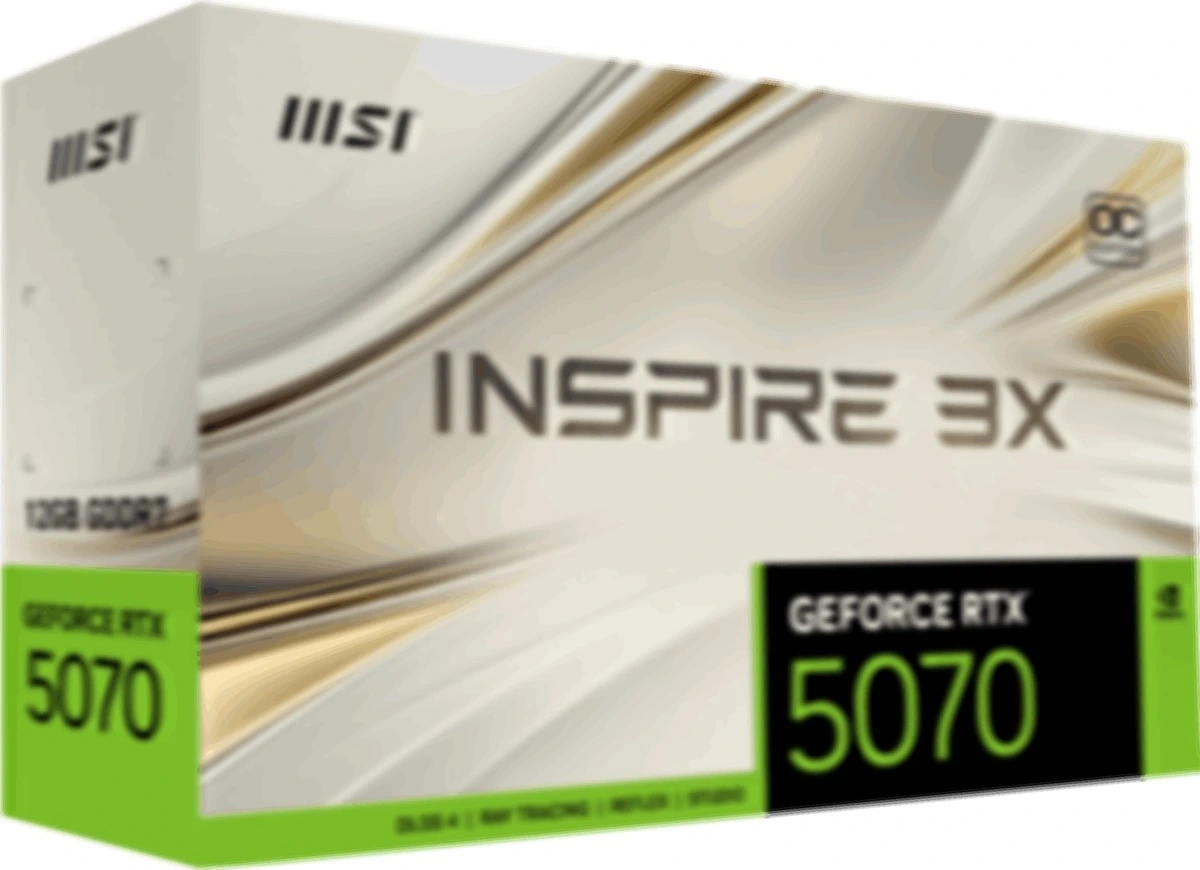 MSI VGA RTX 5070 12G INSPIRE 3X OC