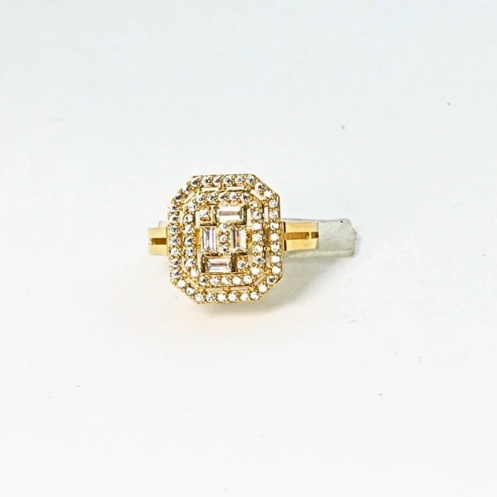 14 Ayar Altın Baget Yüzük