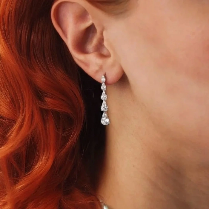 14 Ayar Altın Damla Su yolu Düğün Seti Takımı