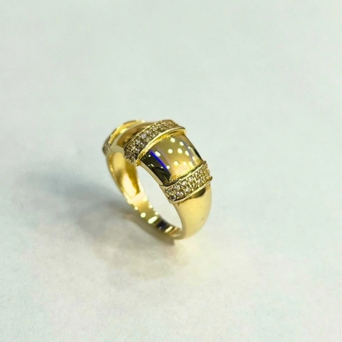 14 Ayar Altın Mimari Yüzük