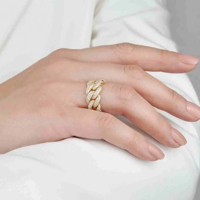 14 Ayar Altın Monaco Gurmet Yüzük