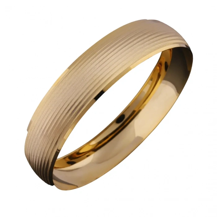 14 Ayar Altın Sade Bilezik