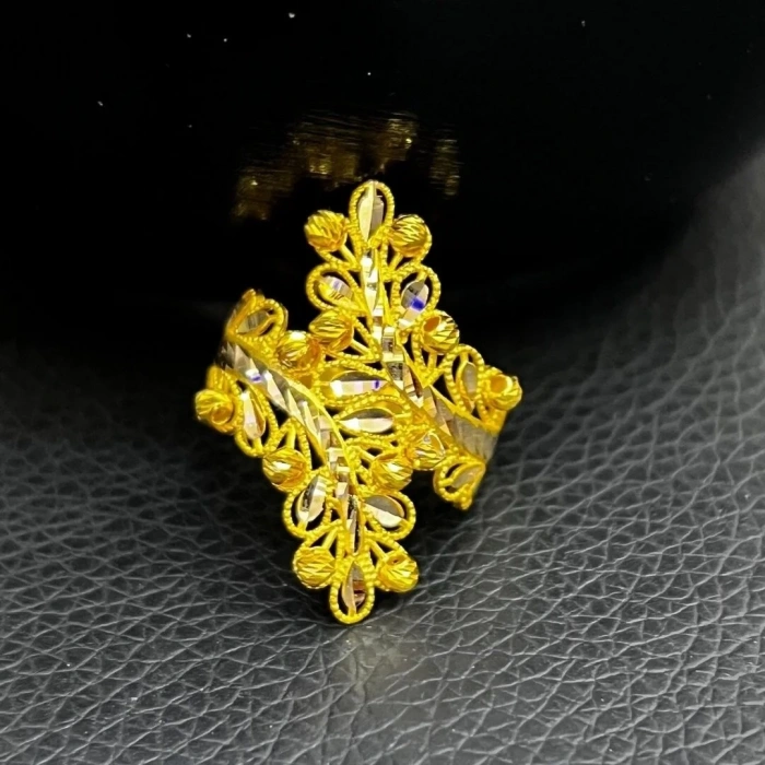 14 Ayar Altın Sarı Yüzük