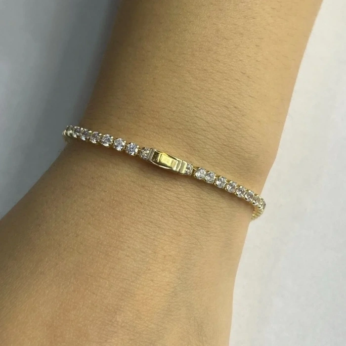 14 Ayar Altın Su Yolu Bileklik