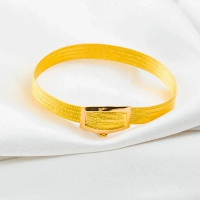 22 Ayar Altın Sade 9 Sıra Trabzon Hasır Set Takımı