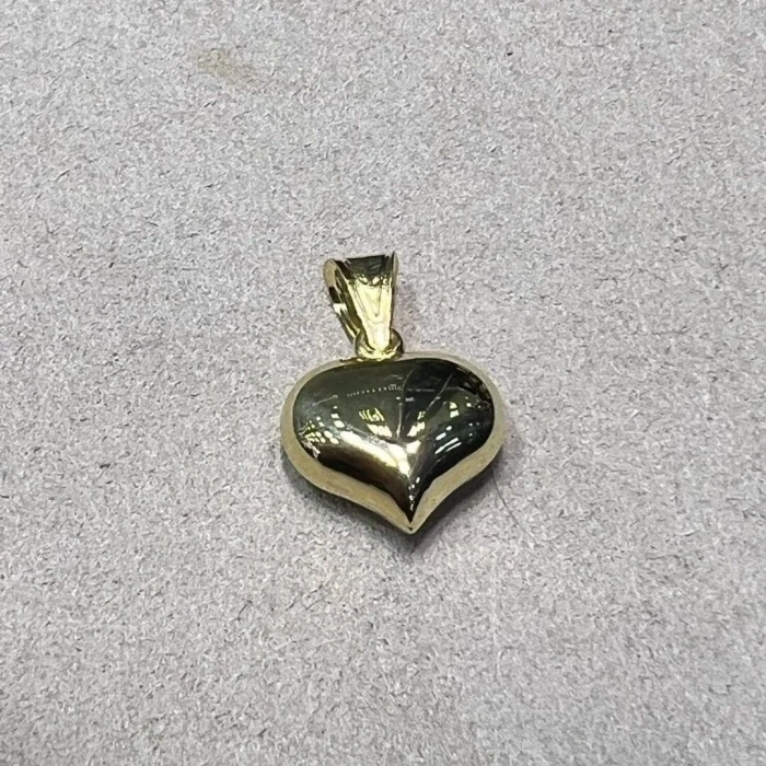 Altın Kalpli Kolye Ucu