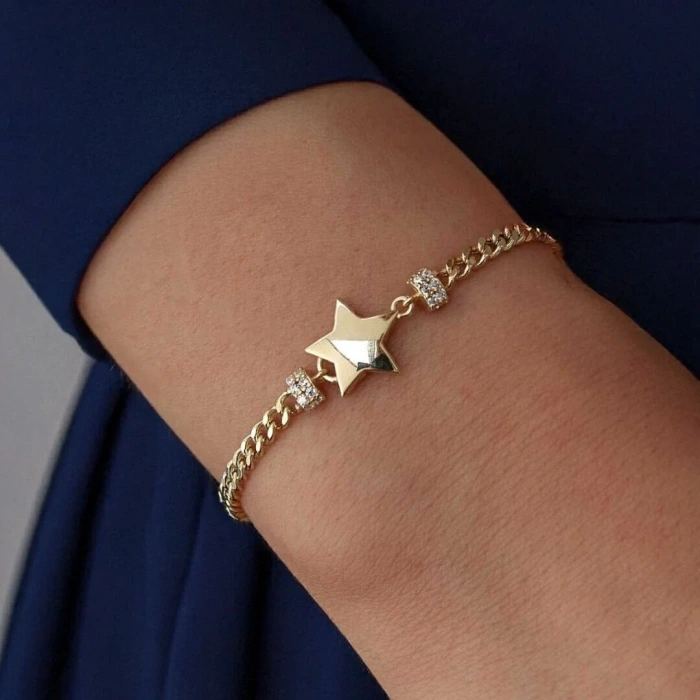 Altın Yıldızlı Gurmet Bileklik