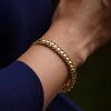 Altın Pullu Halat Bileklik
