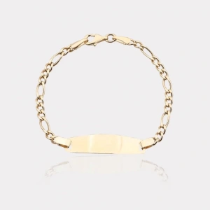 14 Ayar Altın Klasik Çocuk Bilekliği