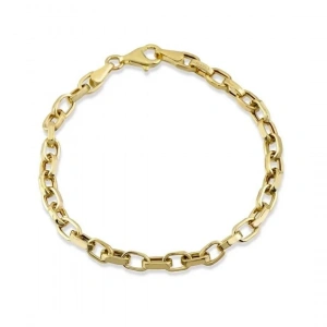 14 Ayar Altın Sade Çocuk Künyesi